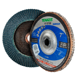 Disco laminado (flap) 7" x 7/8" zirconio G-40 Austromex